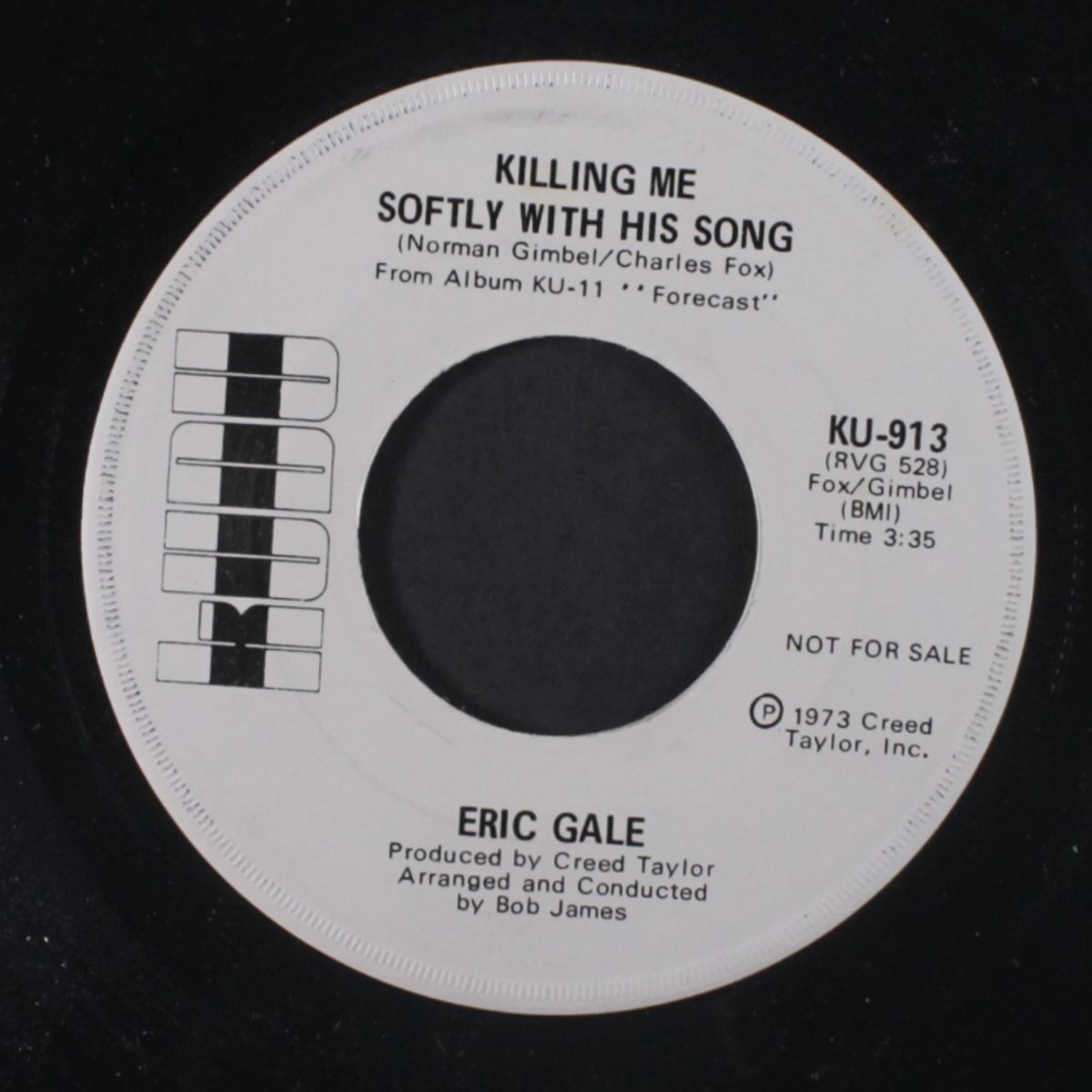 killing me softly with his song / same by ERIC GALE