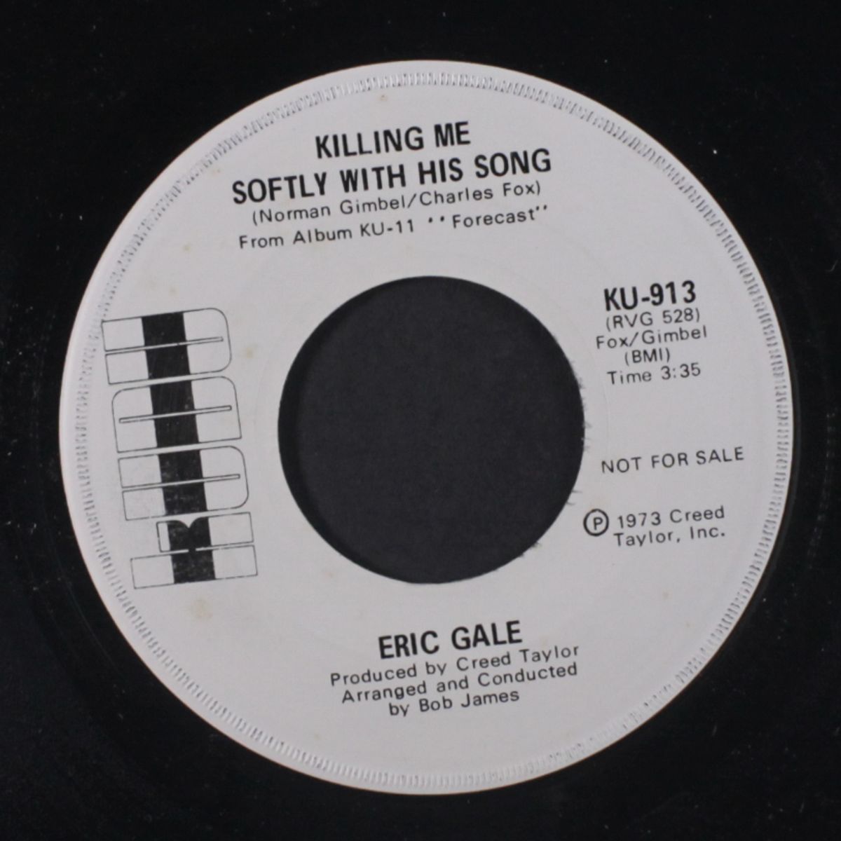 killing me softly with his song / same by ERIC GALE