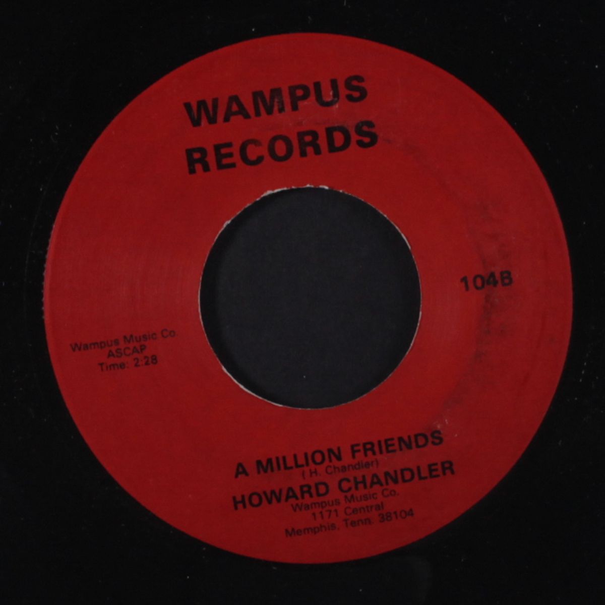 black gumbo land / a million friends by HOWARD CHANDLER