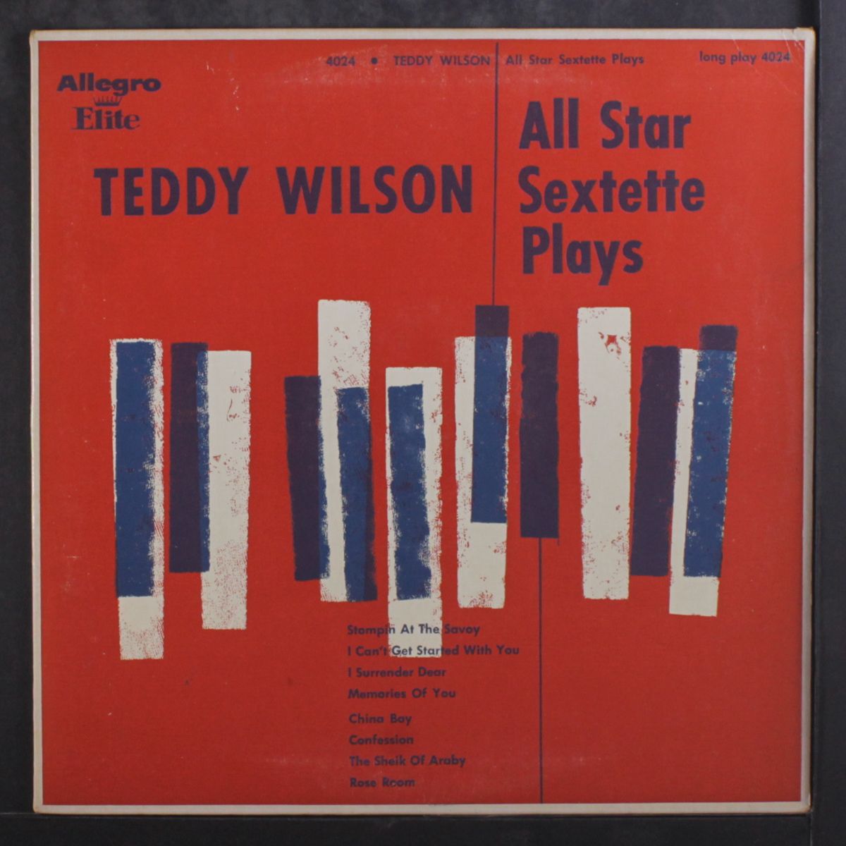 all star sextette plays by TEDDY WILSON