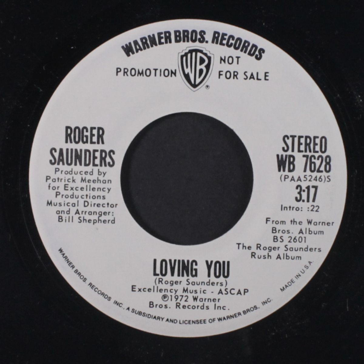 loving you / mono by ROGER SAUNDERS