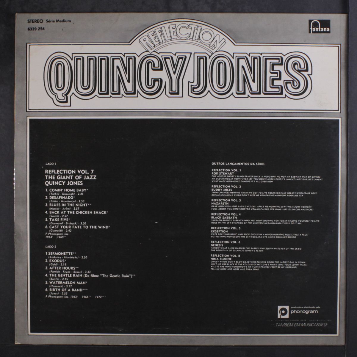 reflection by QUINCY JONES