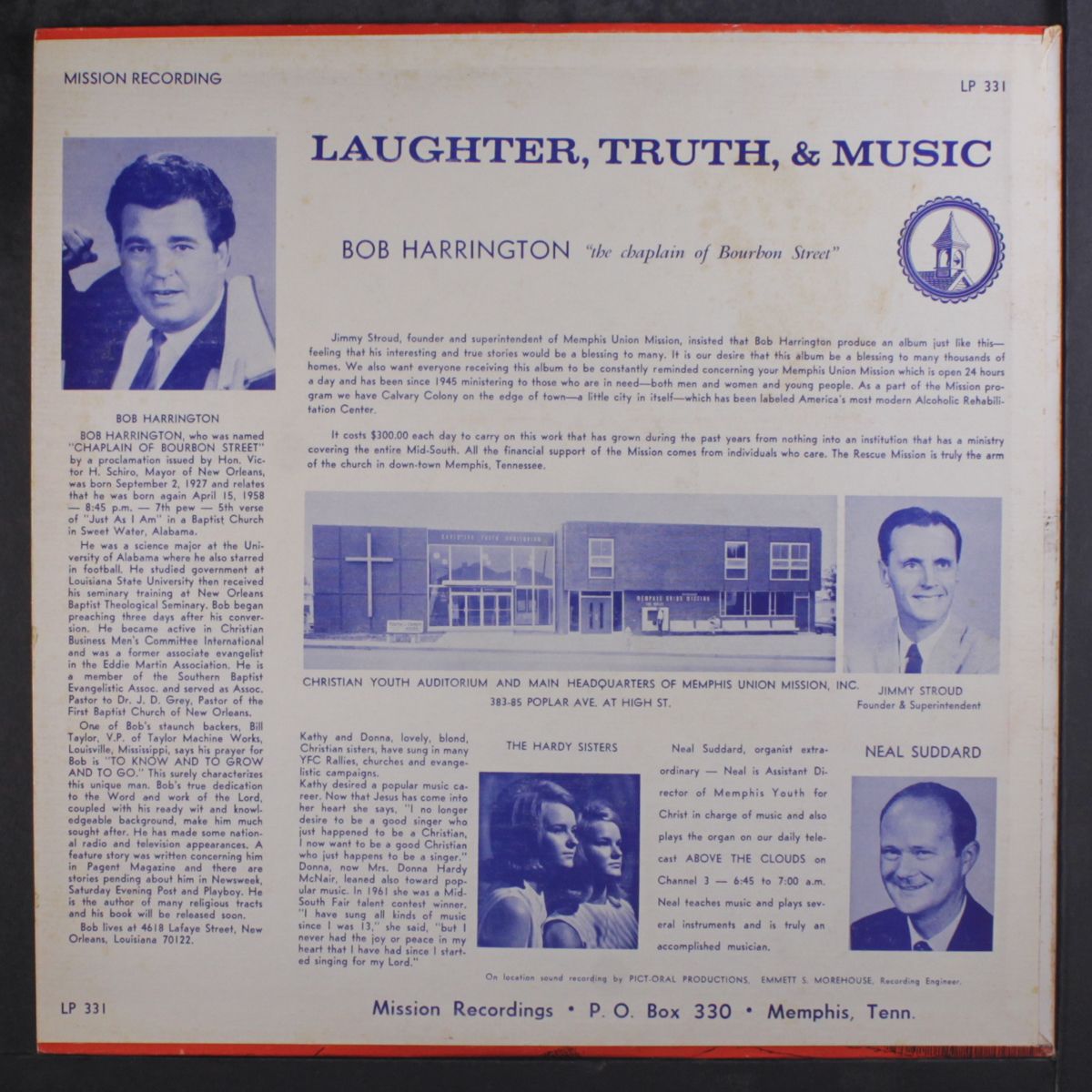 laughter, truth, & music by BOB HARRINGTON