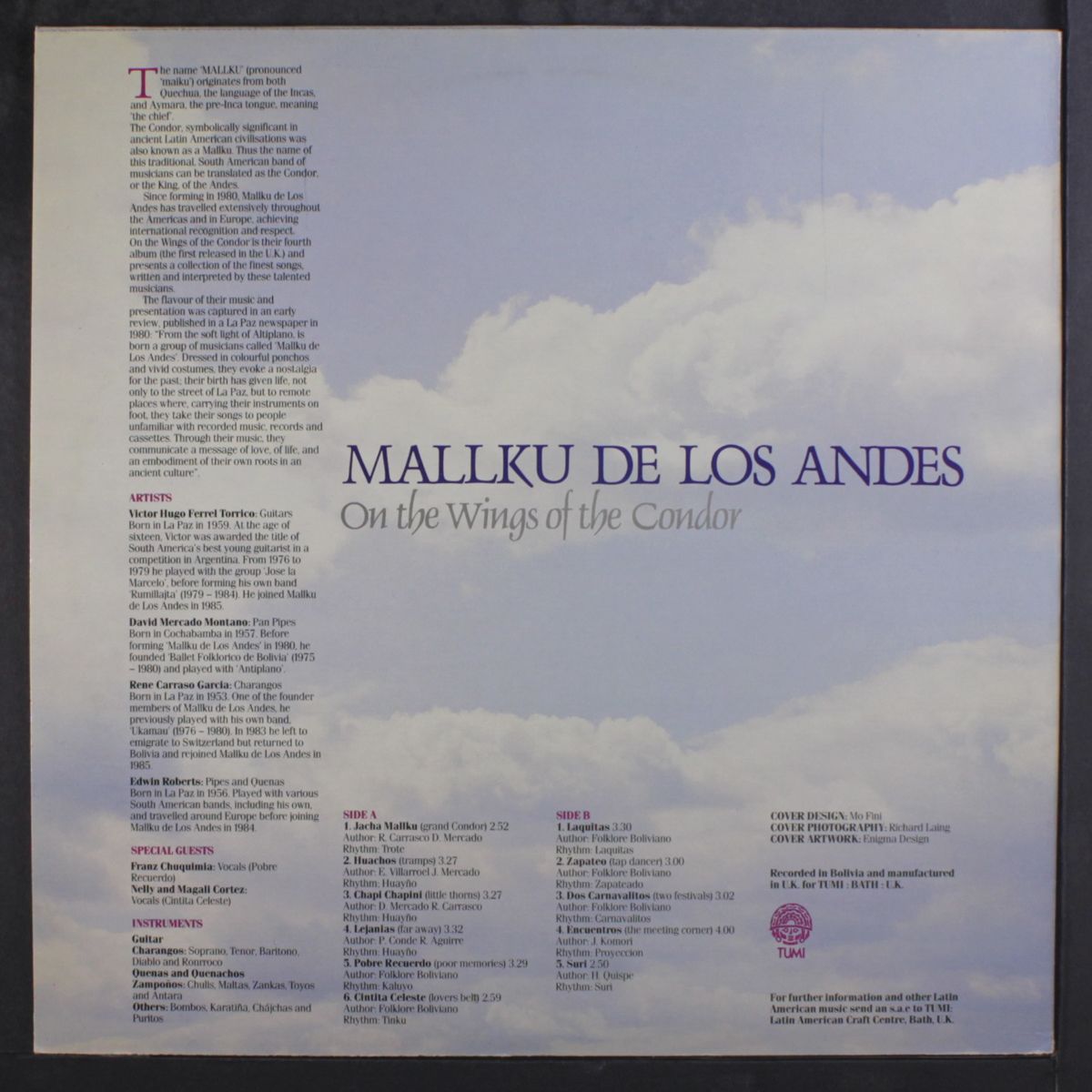 on the wings of the condor by MALLKU DE LOS ANDES