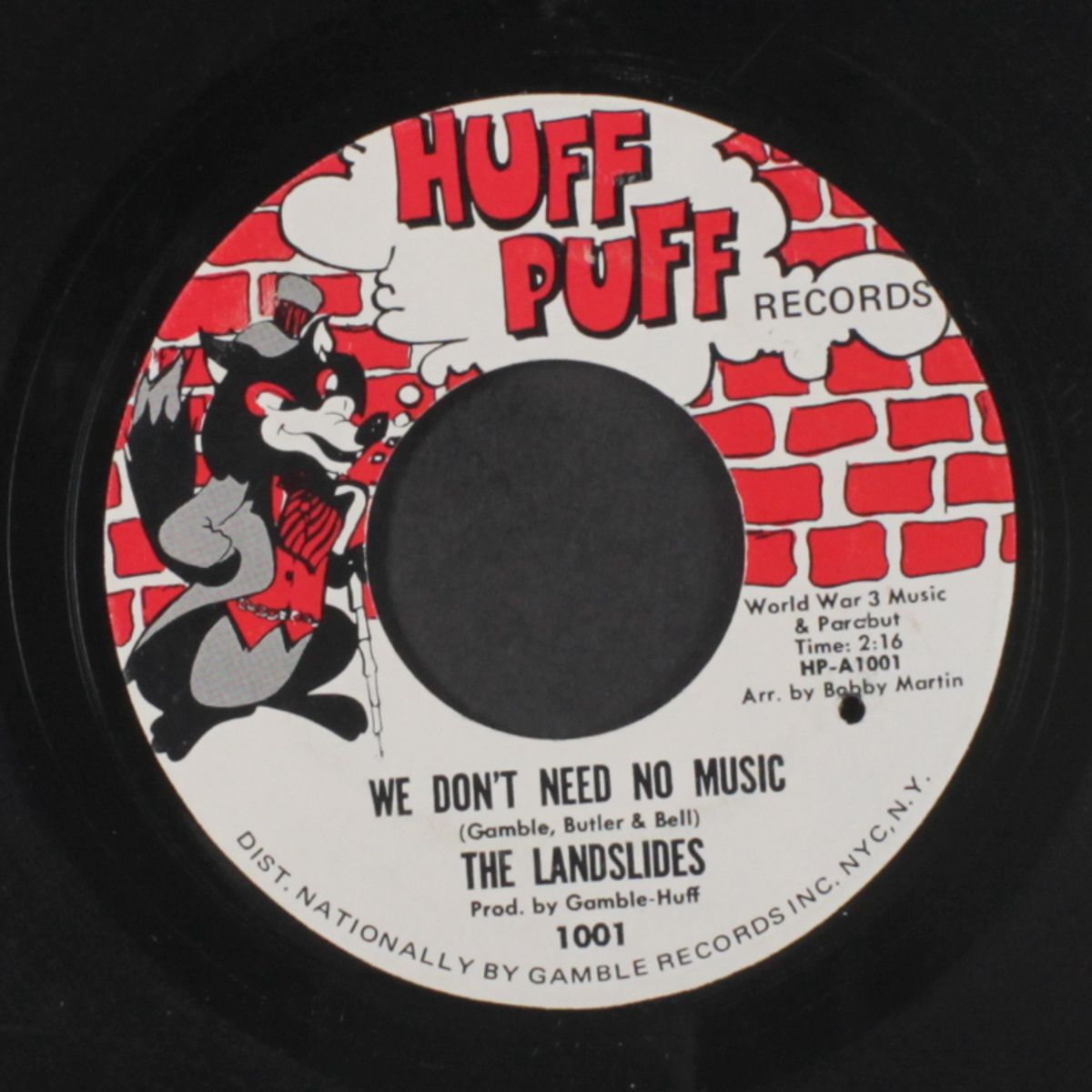 music please music / we don't need no music by LANDSLIDES