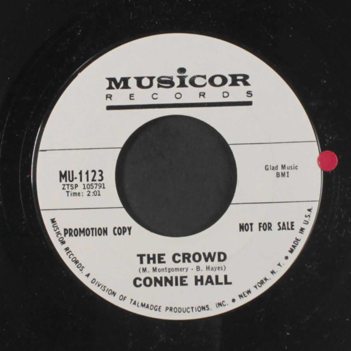 the crowd / you're marked to be the wondering kind by CONNIE HALL