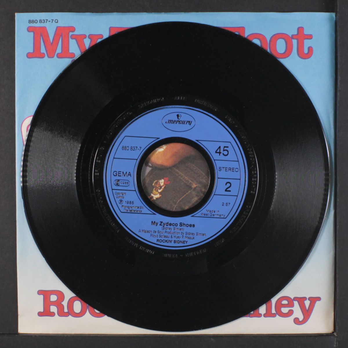my toot toot / my zydeco shoes by ROCKIN' SIDNEY