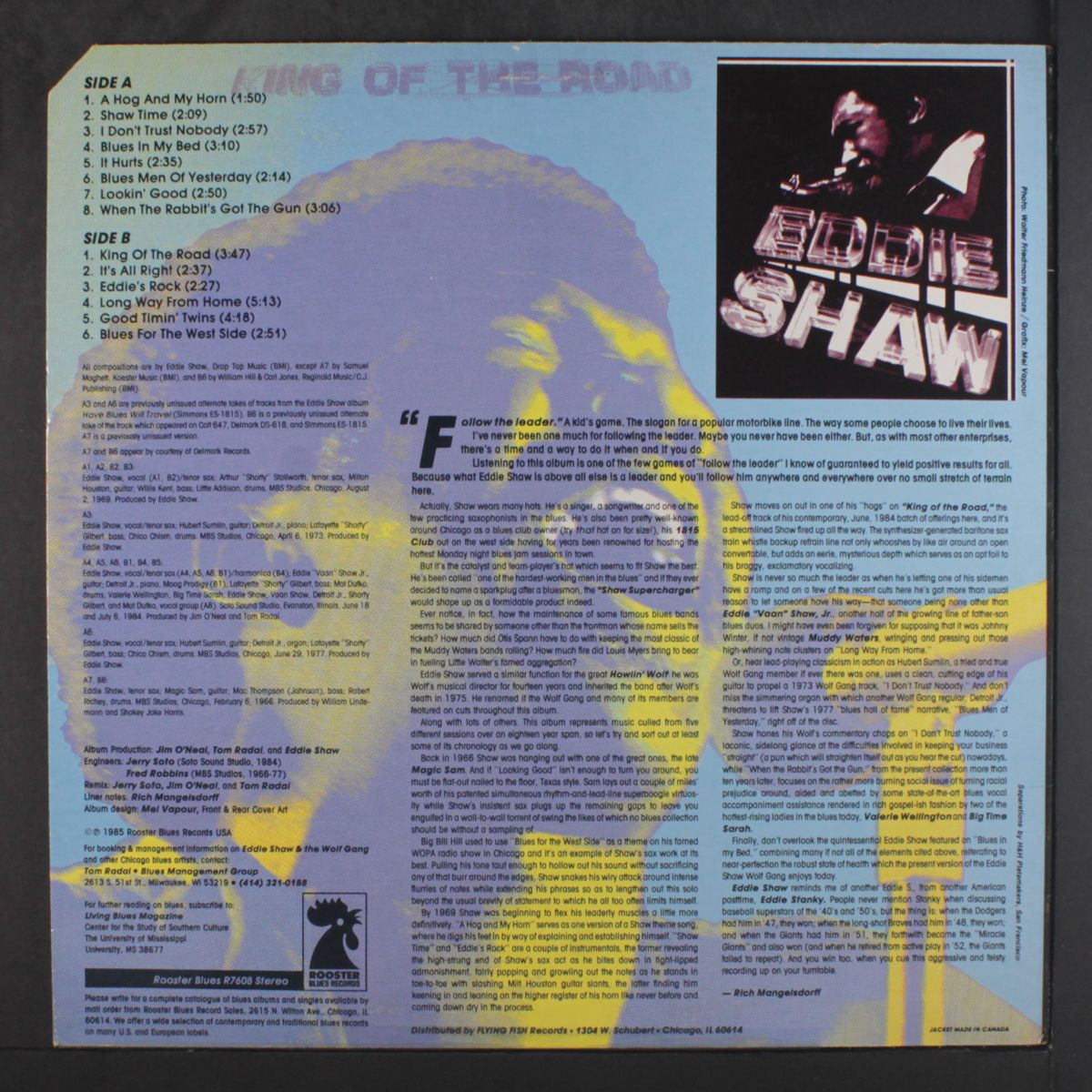 king of the road by EDDIE SHAW