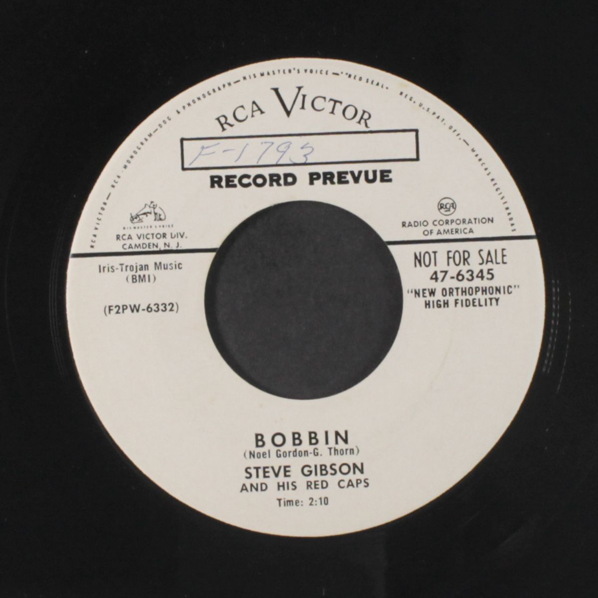 how i cry / bobbin by STEVE GIBSON & RED CAPS