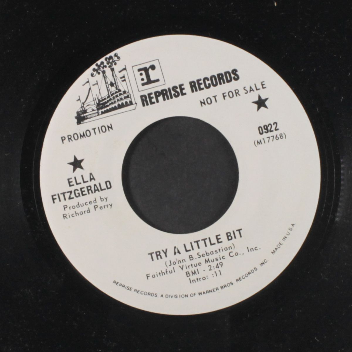 try a little bit / yellow man by ELLA FITZGERALD