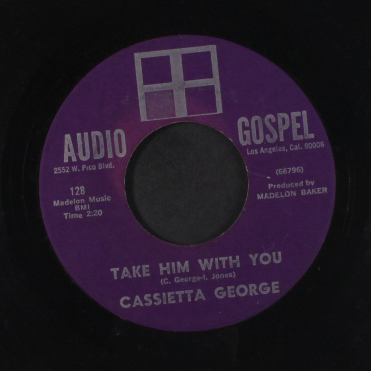 take him with you by CASSIETTA GEORGE