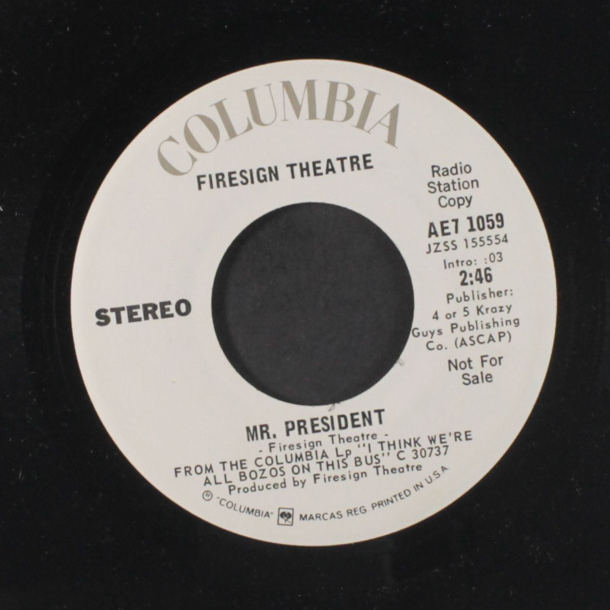 mr. president by FIRESIGN THEATRE