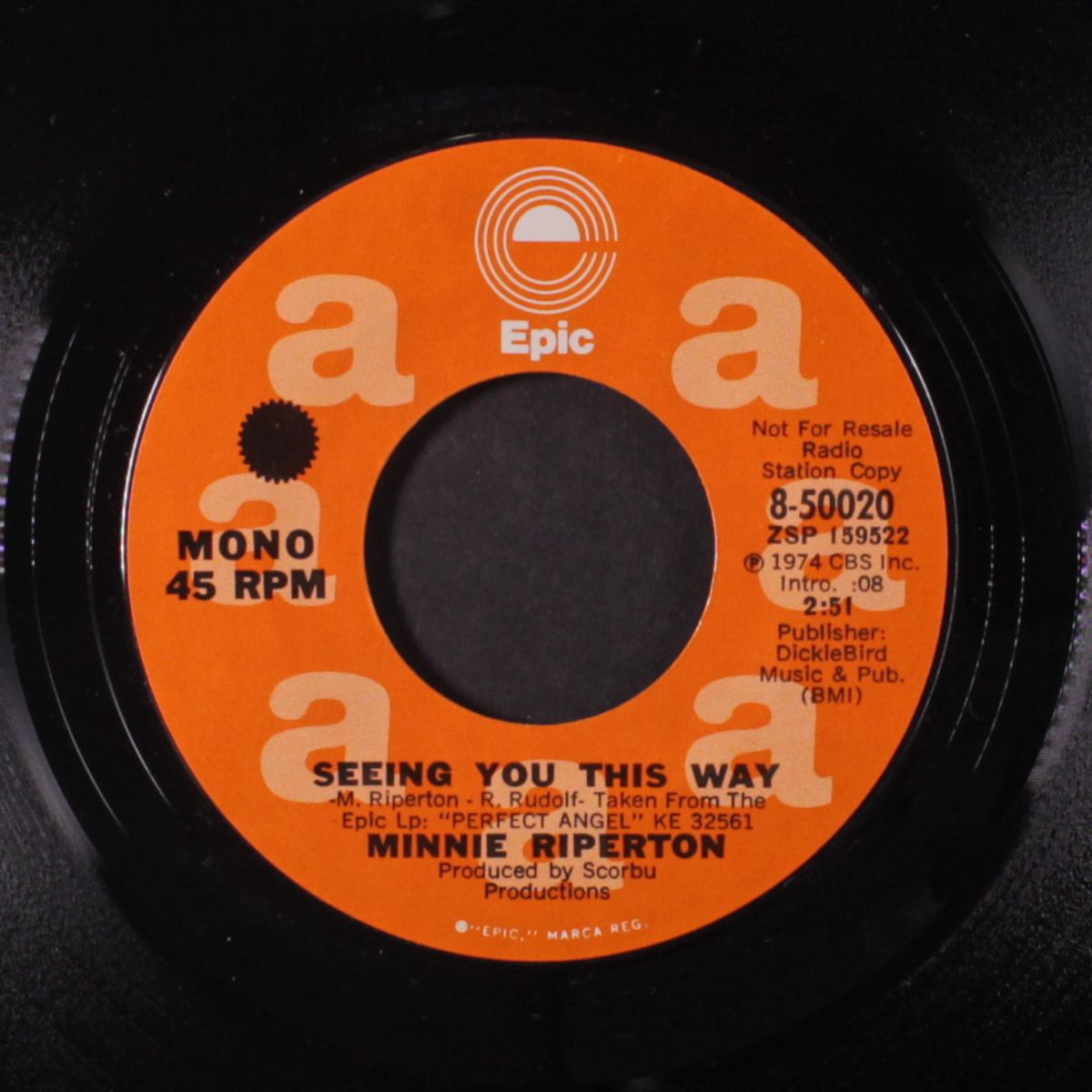 seeing you this way / mono by MINNIE RIPERTON