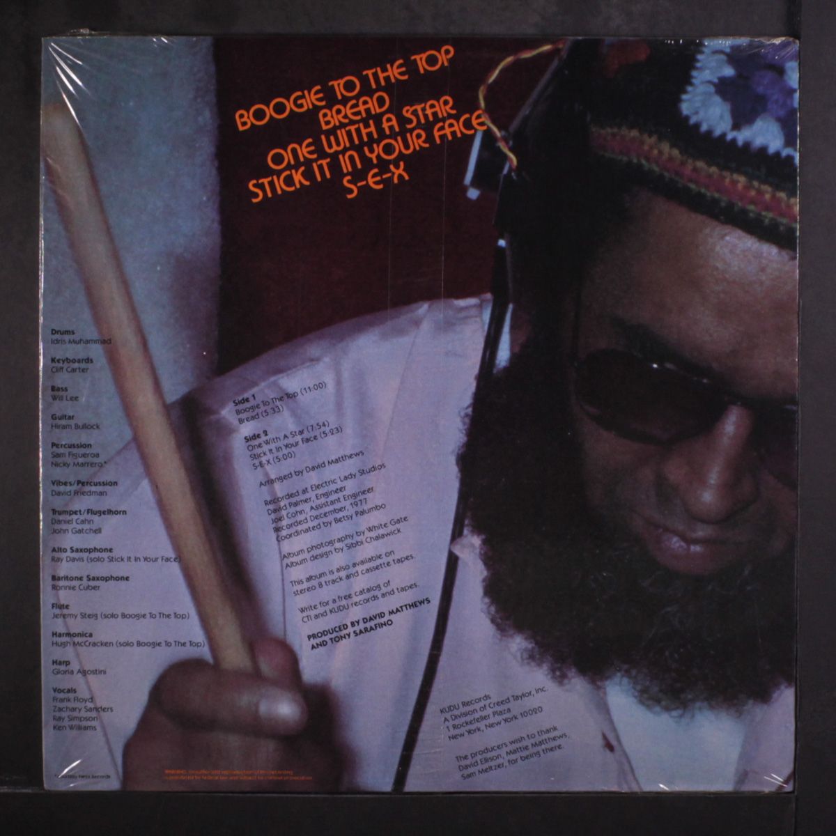 boogie to the top by IDRIS MUHAMMAD
