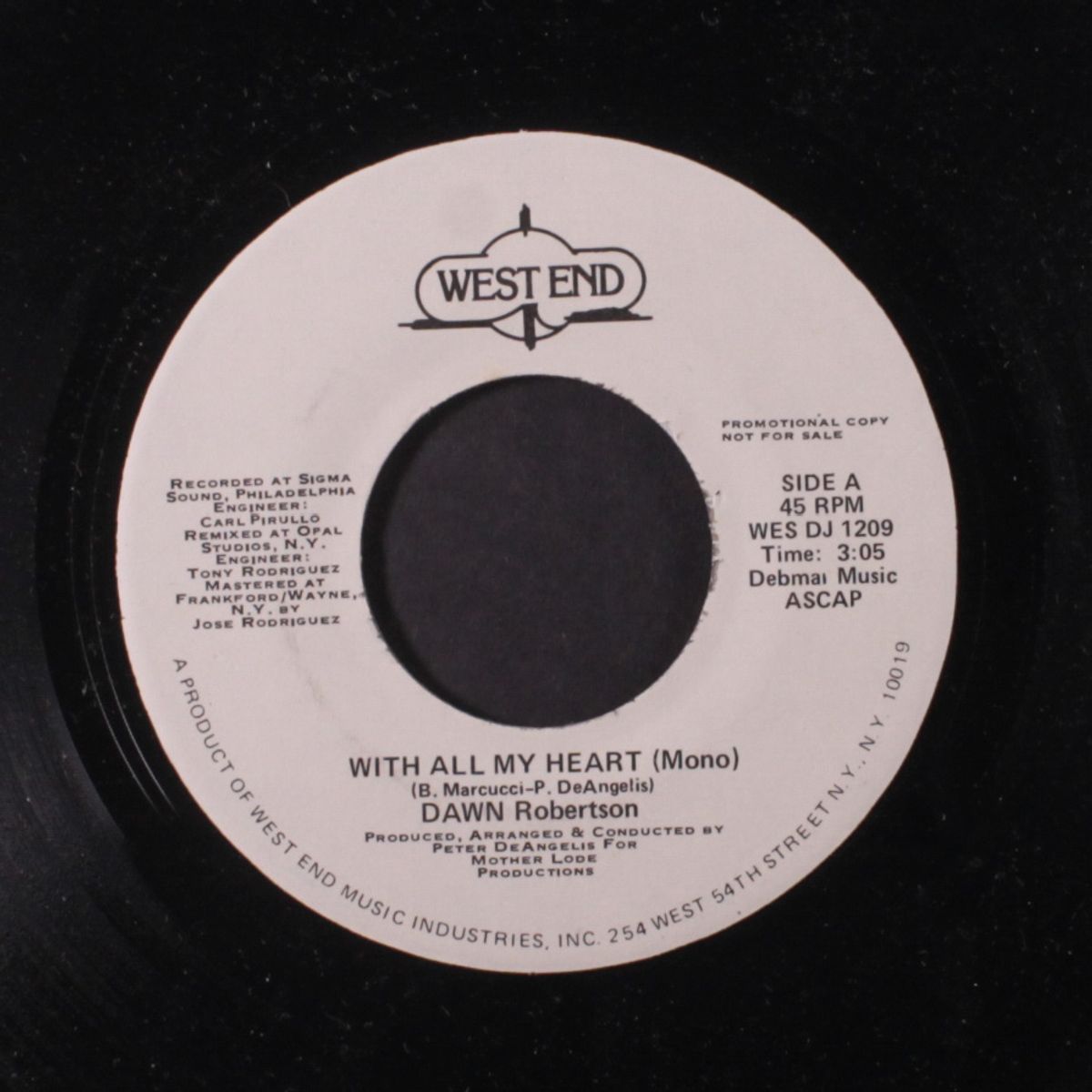 with all my heart / mono by DAWN ROBERTSON