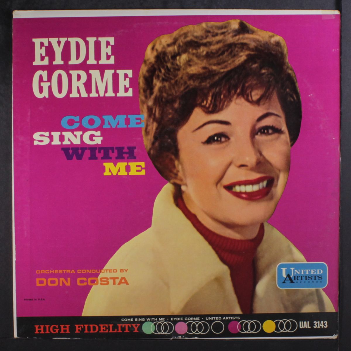 come sing with me by EYDIE GORME