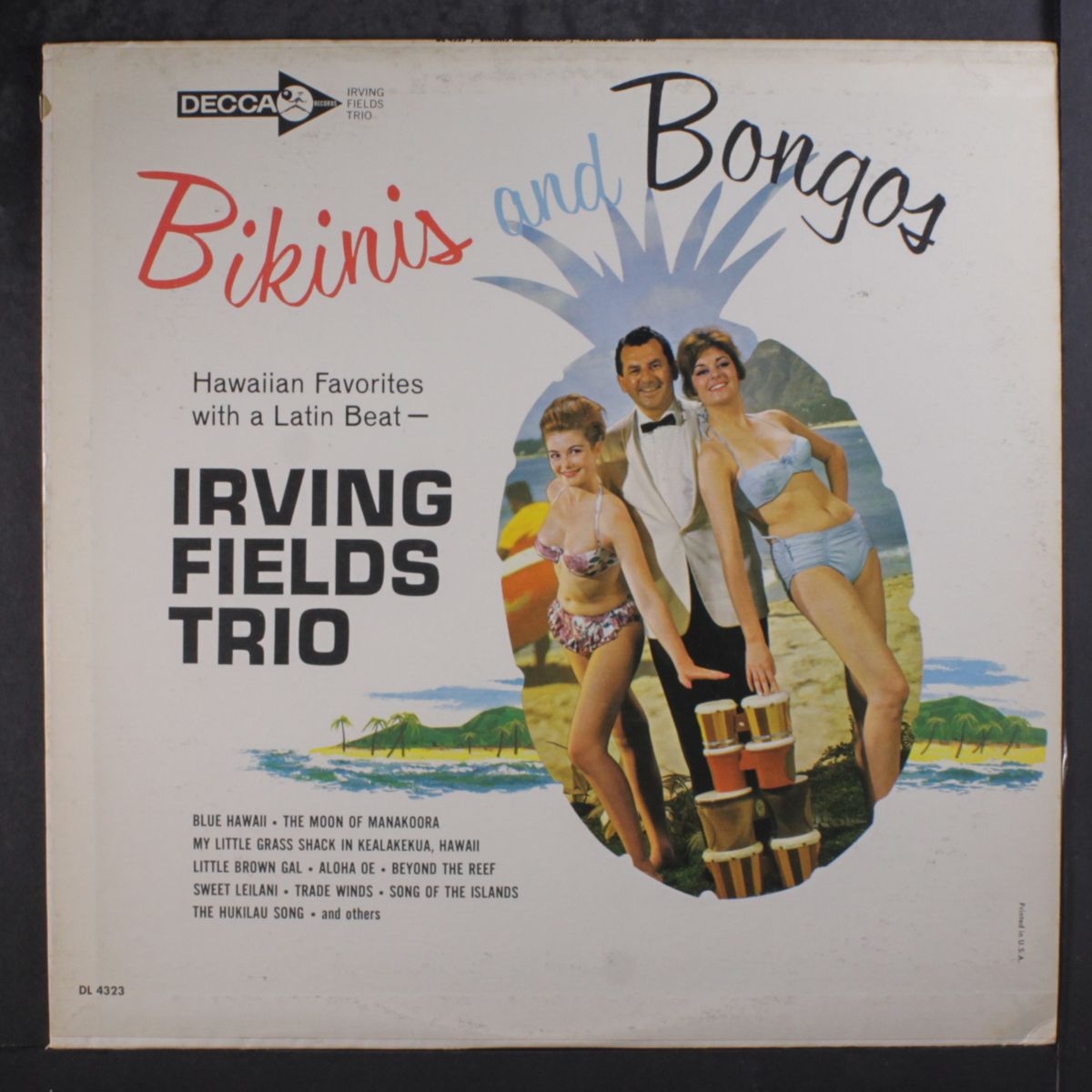 bikinis and bongos by IRVING FIELDS