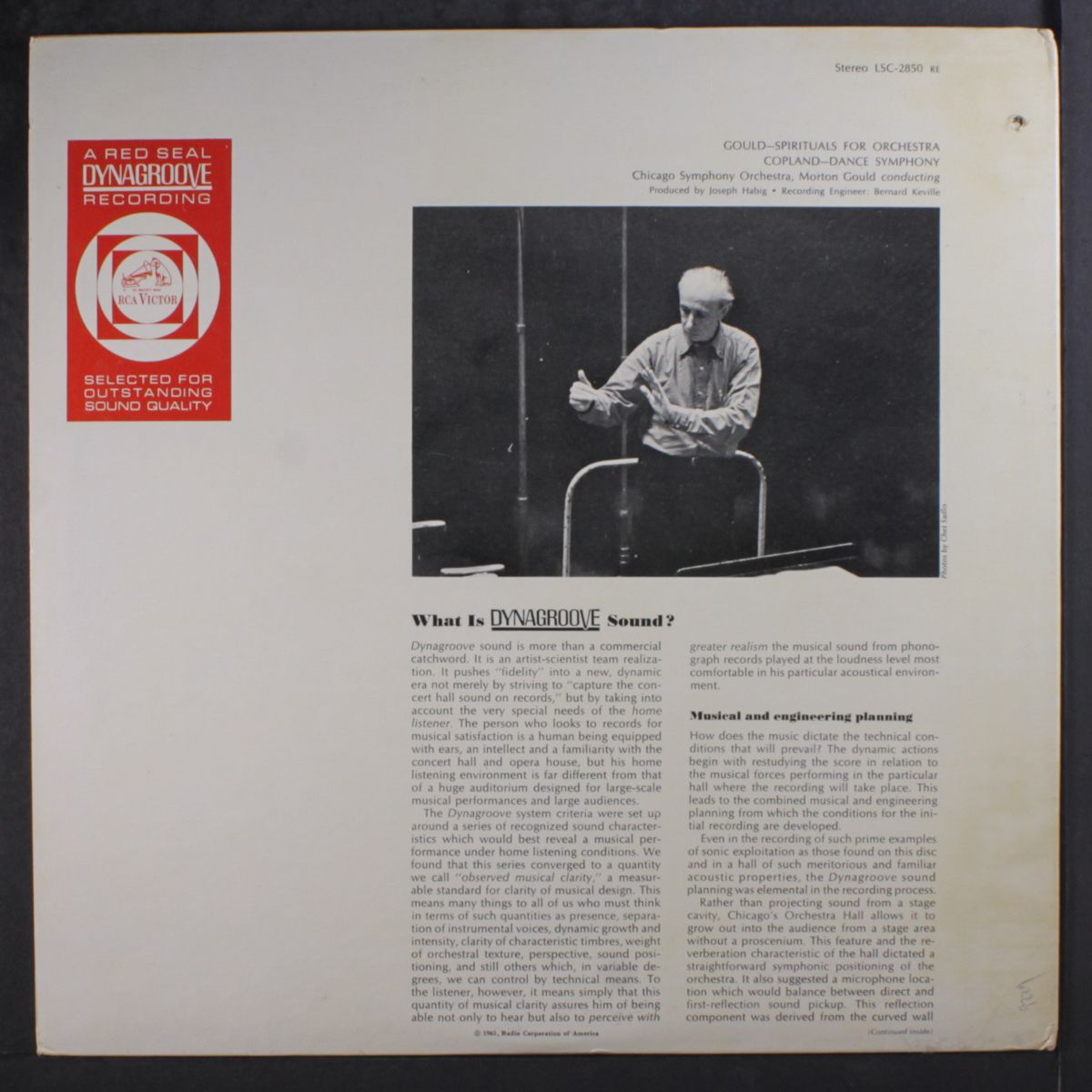 gould: spirituals for orchestra, copland: dance symphony by MORTON GOULD