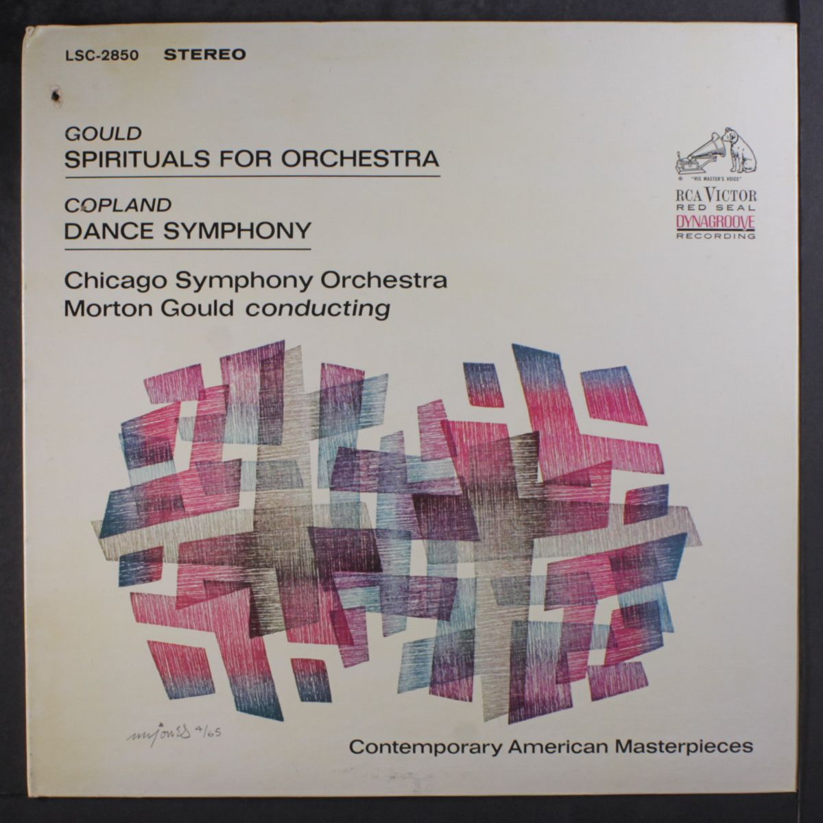 gould: spirituals for orchestra, copland: dance symphony by MORTON GOULD