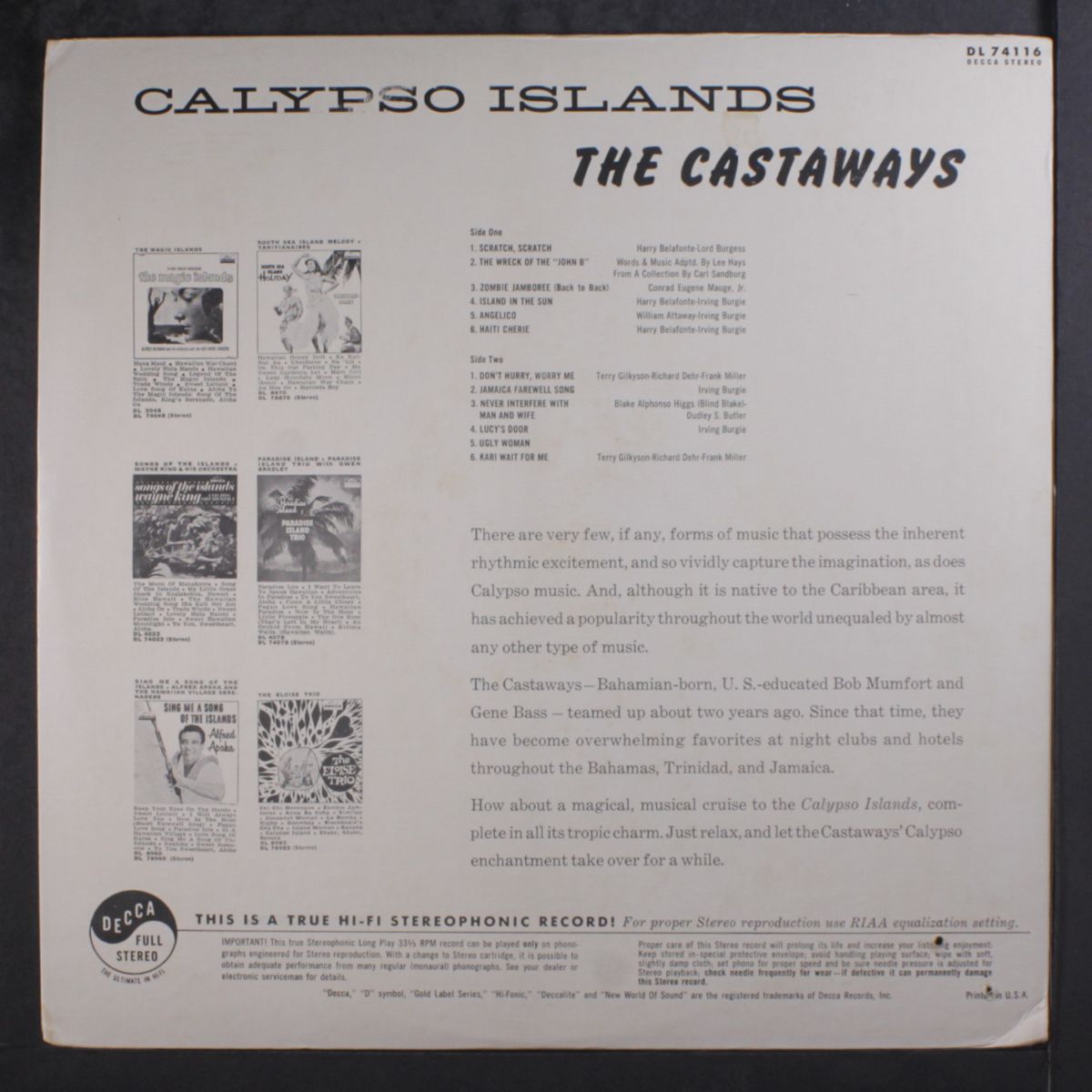 calypso islands by CASTAWAYS