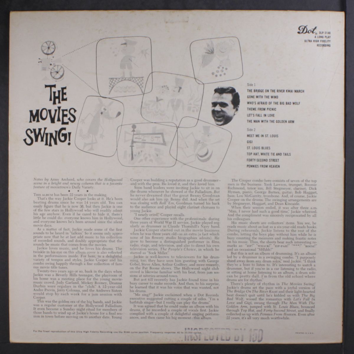 the movies swing by JACKIE COOPER