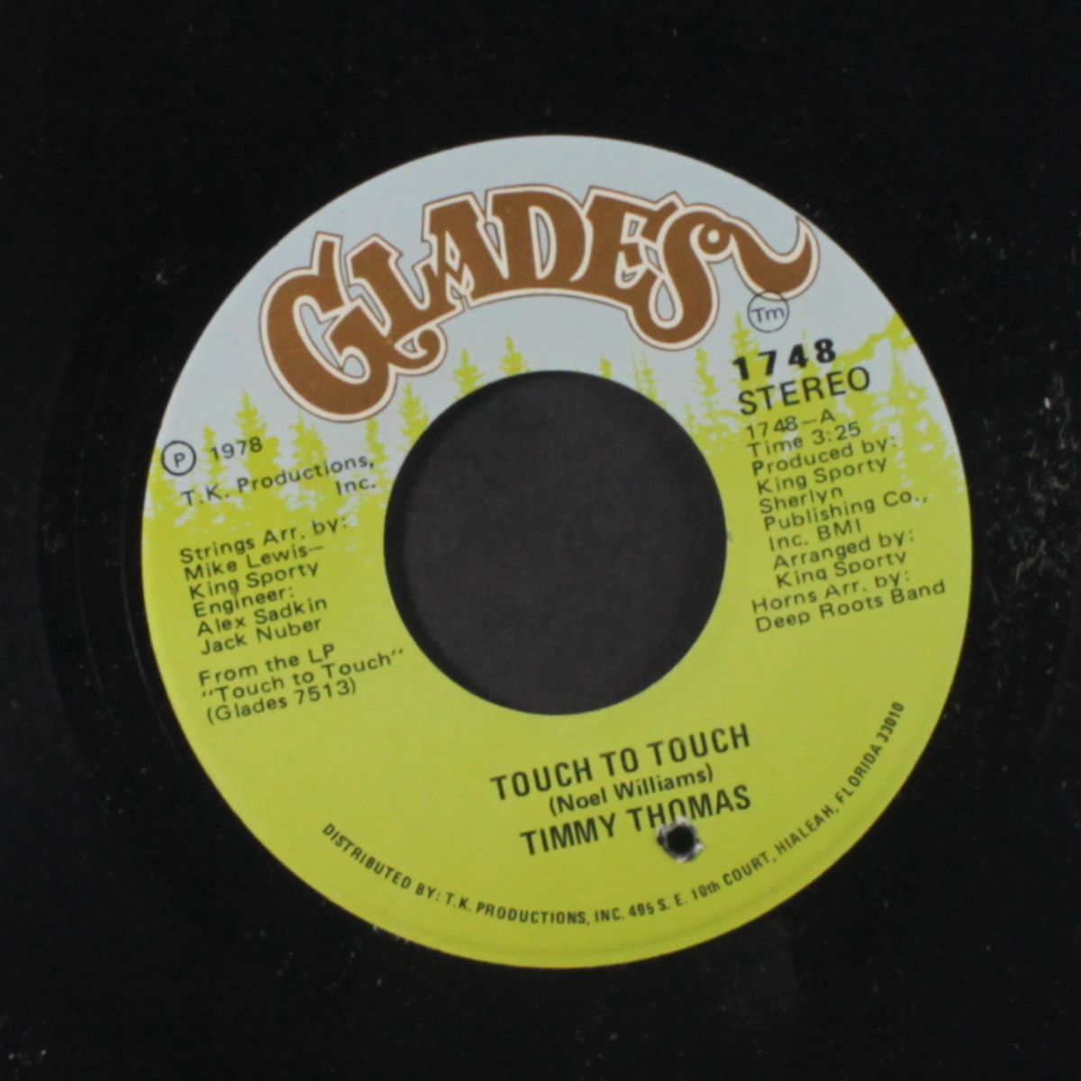 touch to touch / when a house got music by TIMMY THOMAS