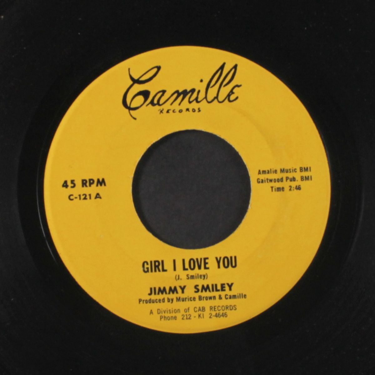 girl i love you / more than words can say by JIMMY SMILEY