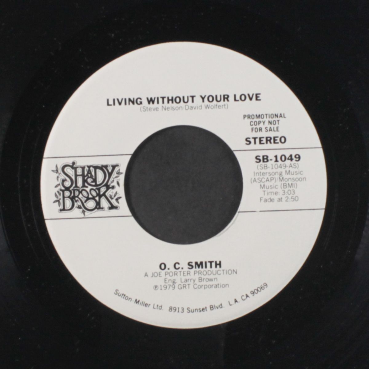 living without your love / same by O.C. SMITH