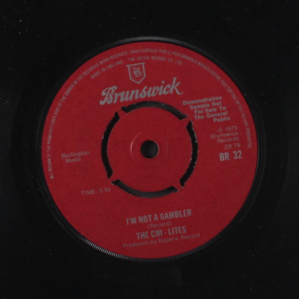 the devil is doing his work / i'm not a gambler by CHI-LITES