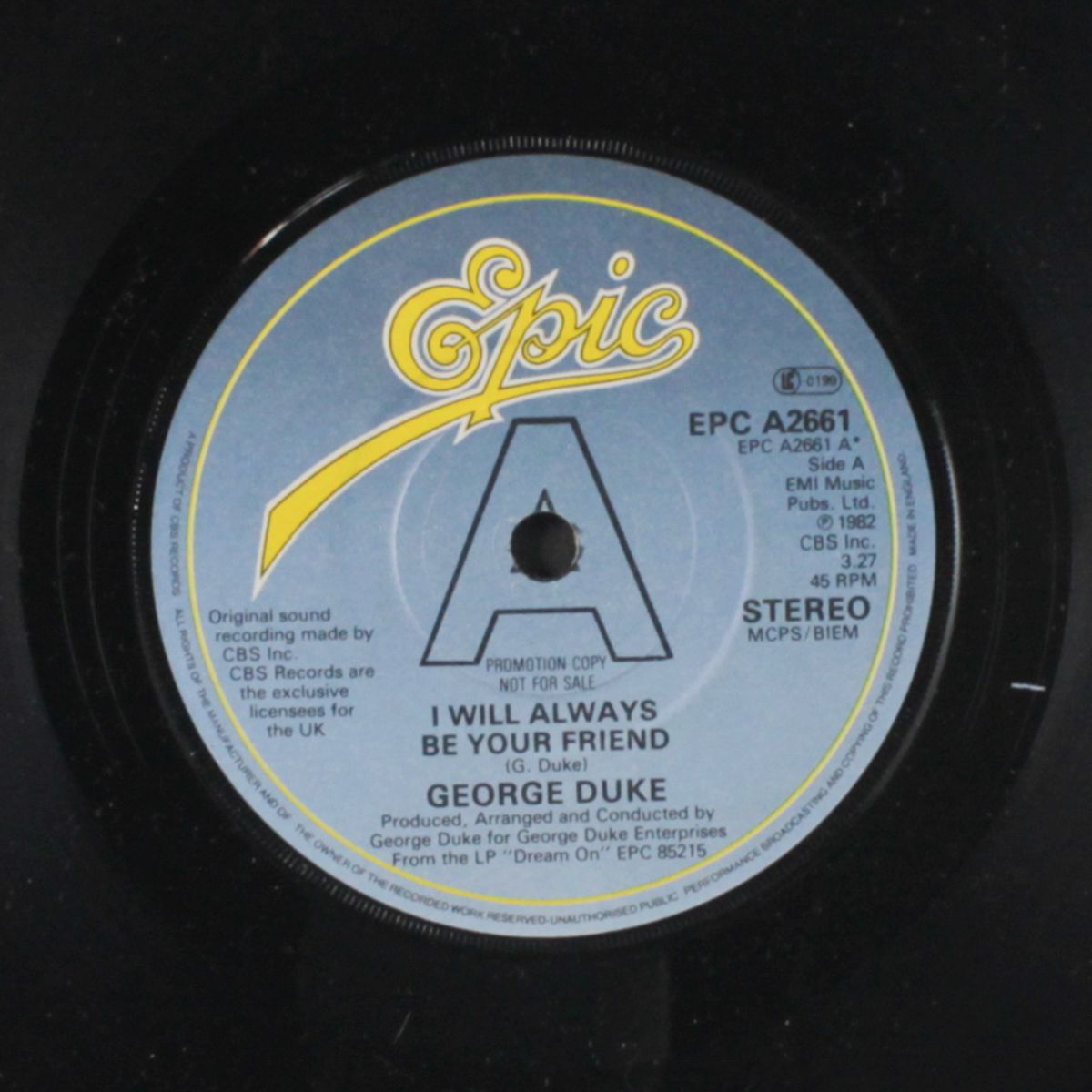 i will always be your friend / framed by GEORGE DUKE
