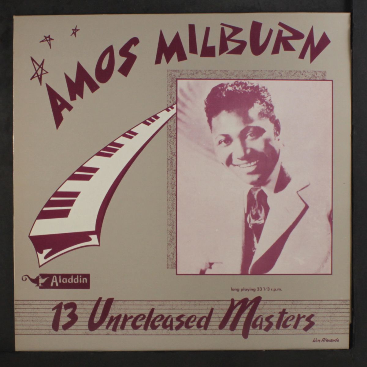13 unreleased masters by AMOS MILBURN