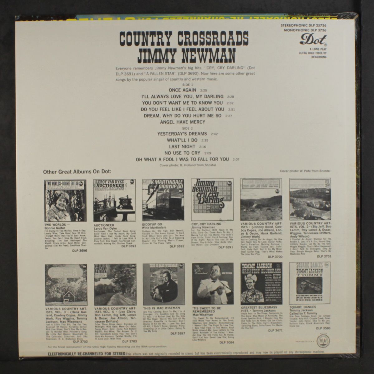 country crossroads by JIMMY NEWMAN