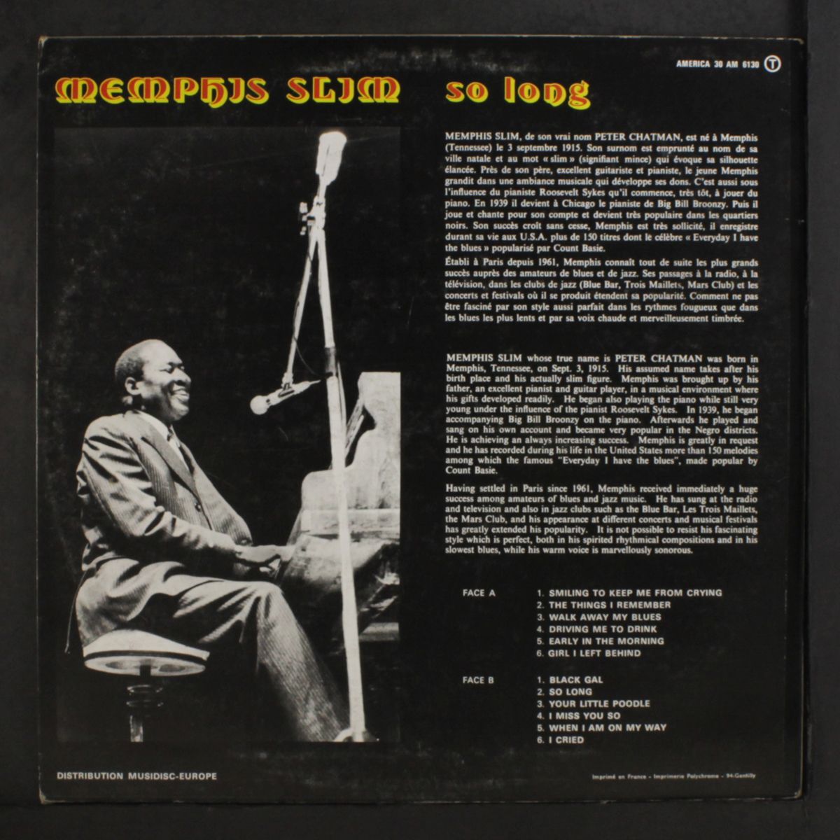 so long by MEMPHIS SLIM