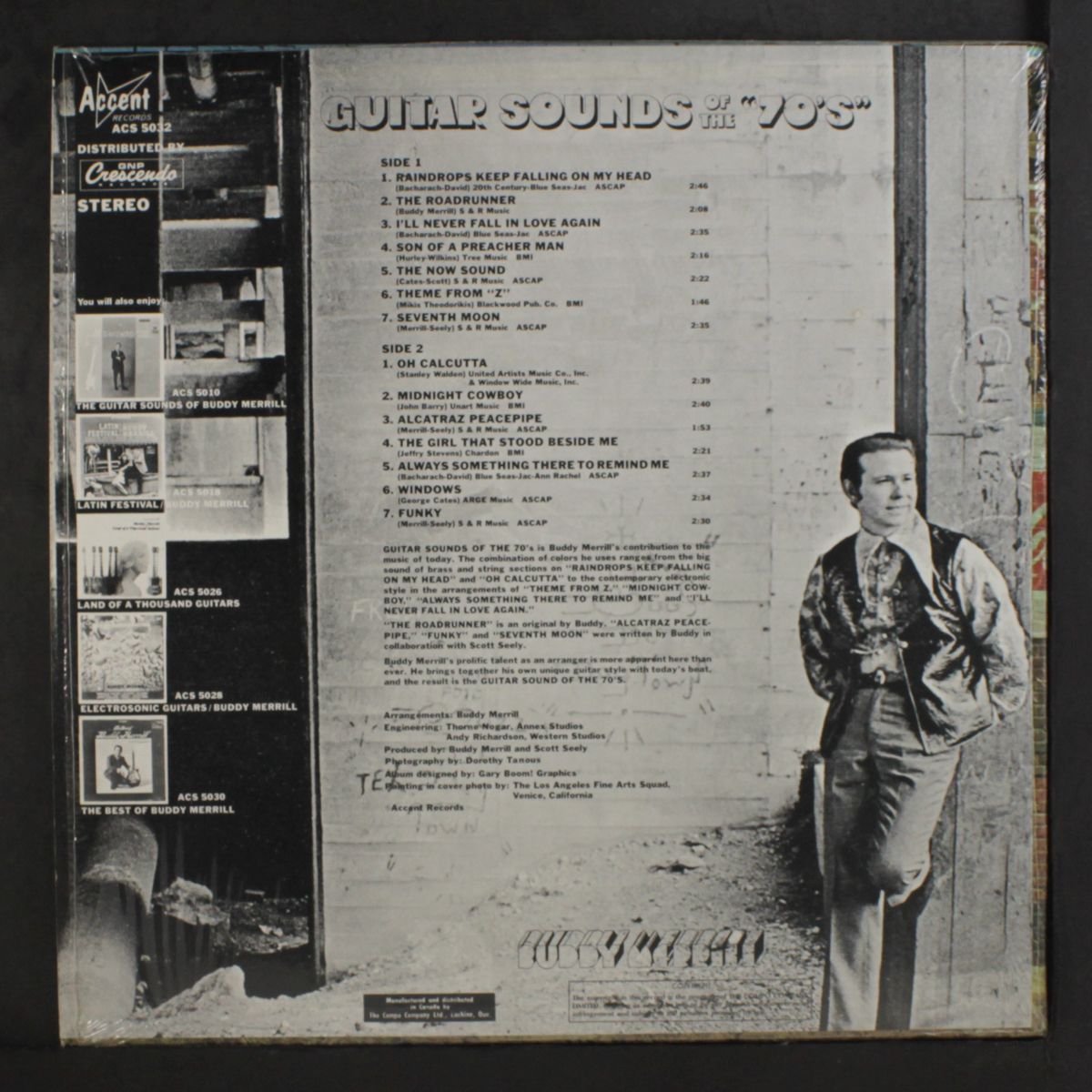 guitar sounds of the 70s by BUDDY MERRILL