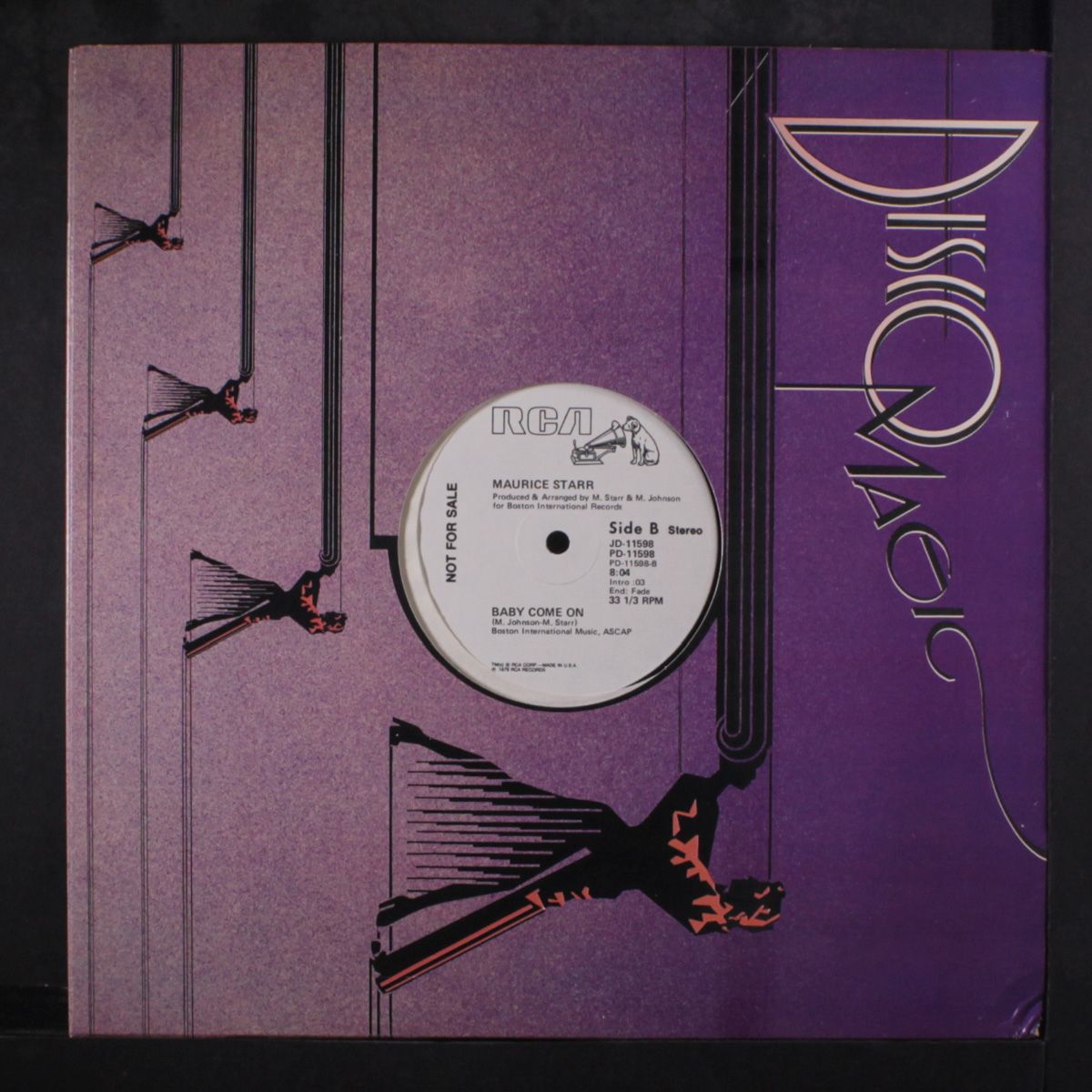 bout time i funk u / baby come on by MAURICE STARR