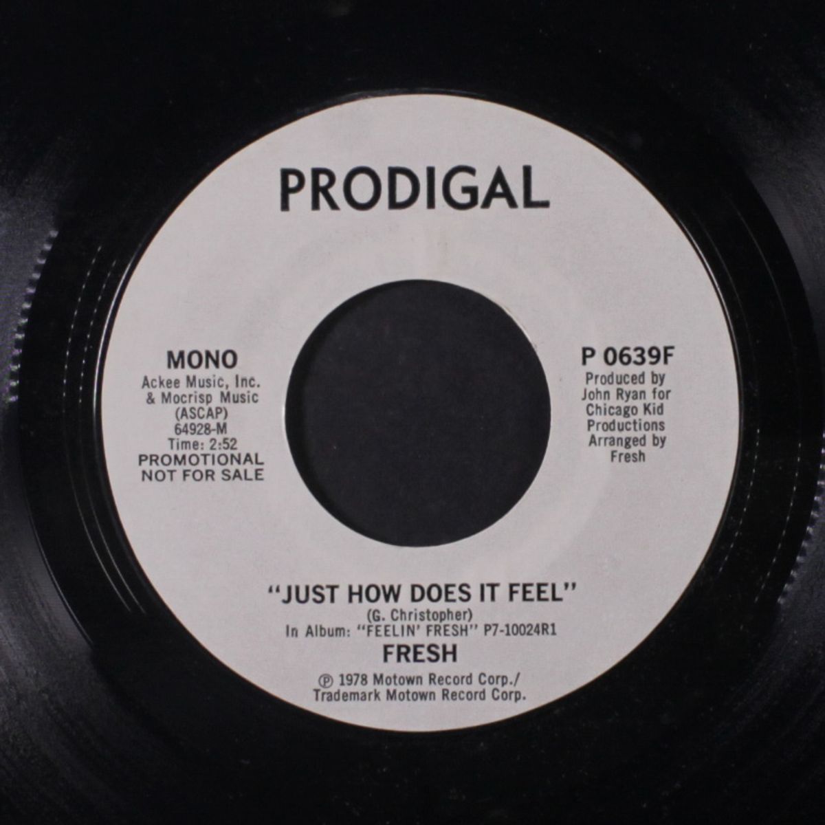 just how does it feel / mono by FRESH