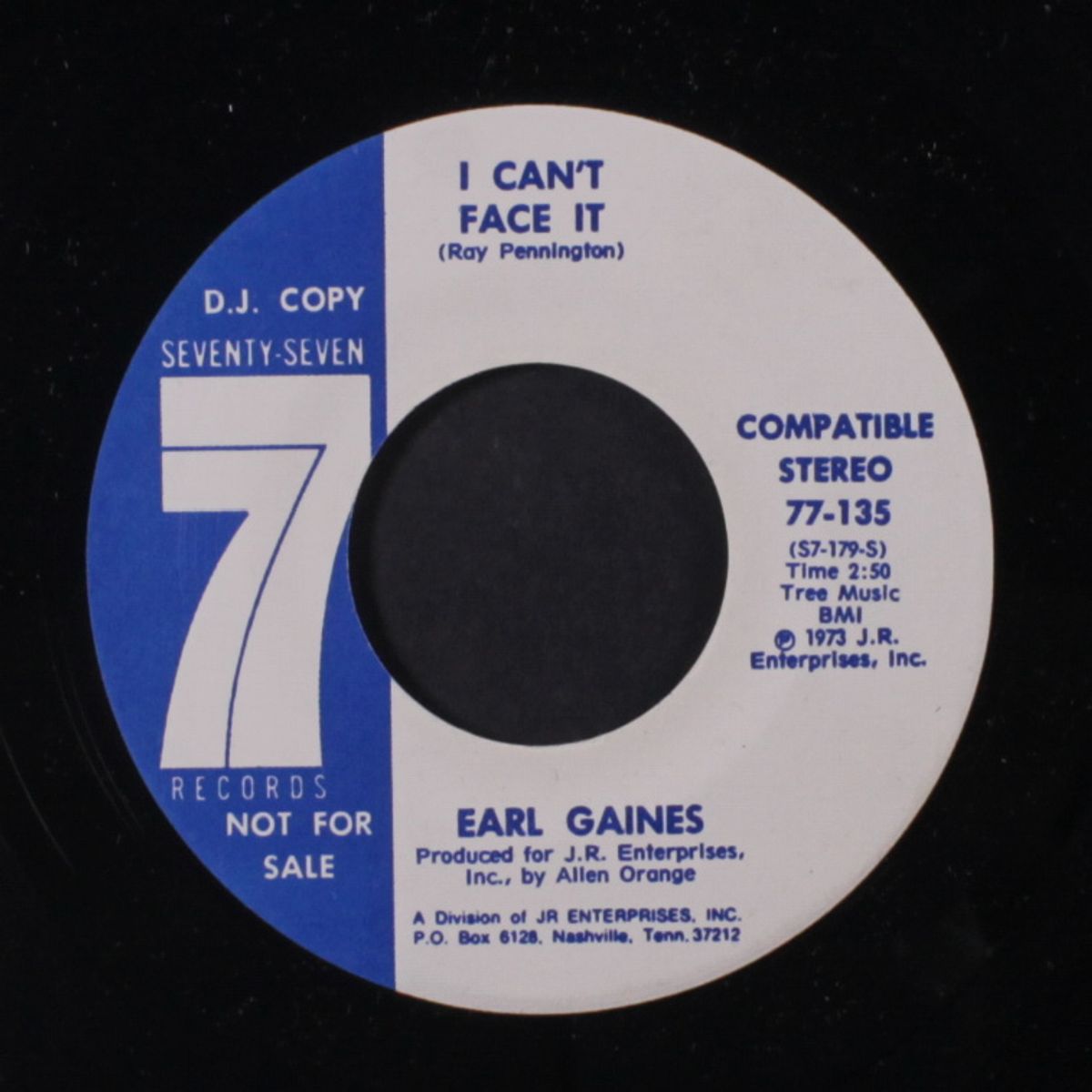 i can't face it / soul children by EARL GAINES