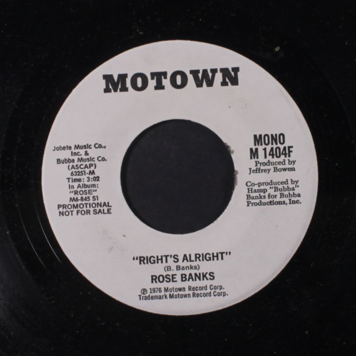 right's alright / mono by ROSE BANKS