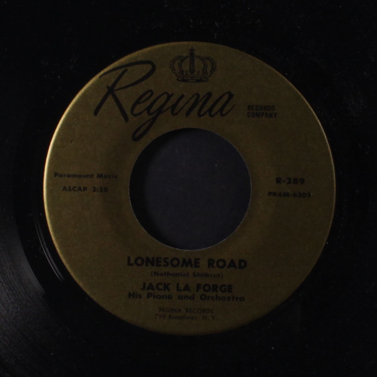 lonesome road / like latin by JACK LA FORGE