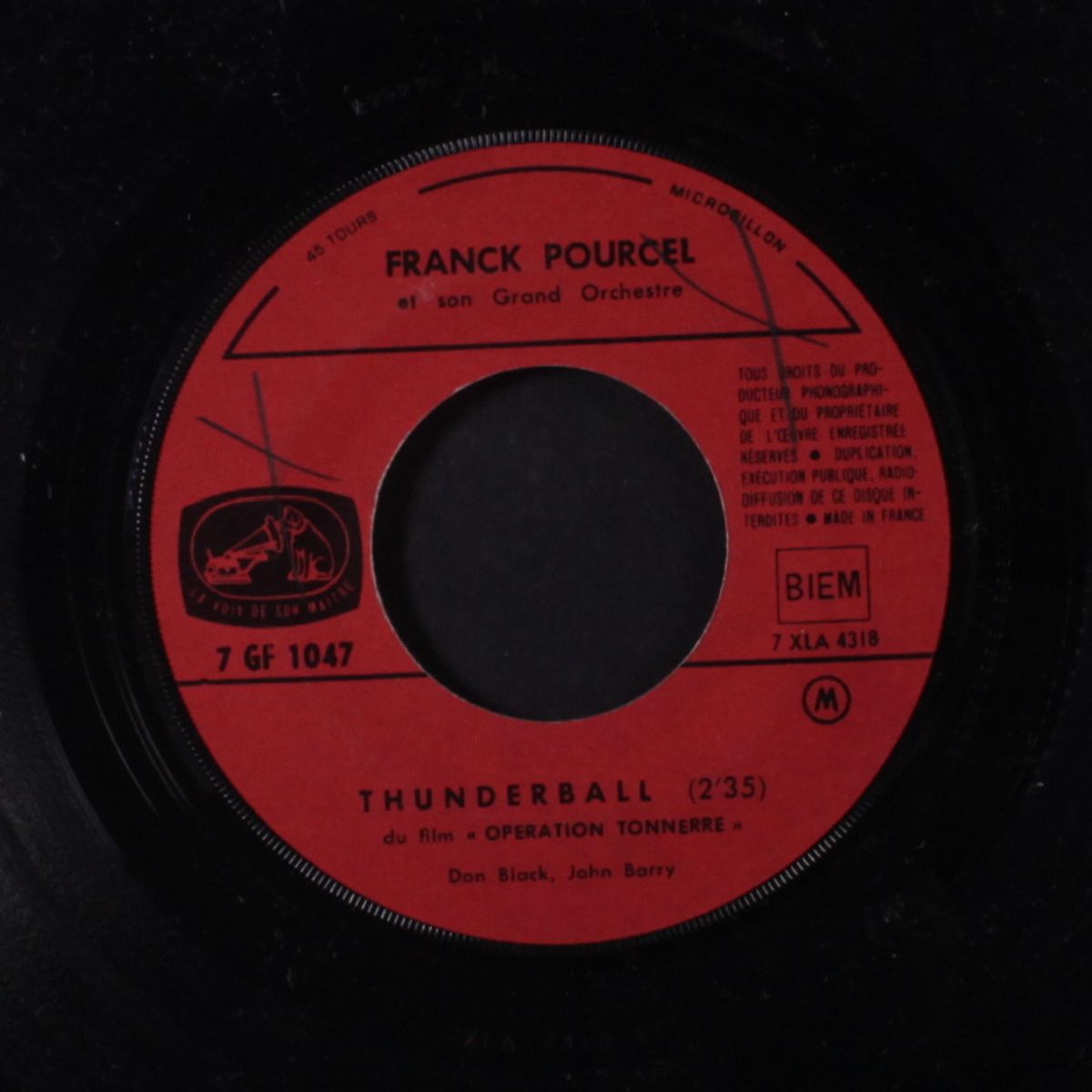 thunderball / what's new pussycat by FRANK POURCEL