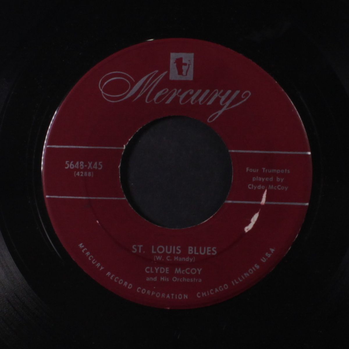st. louis blues / because of rain by CLYDE MCCOY