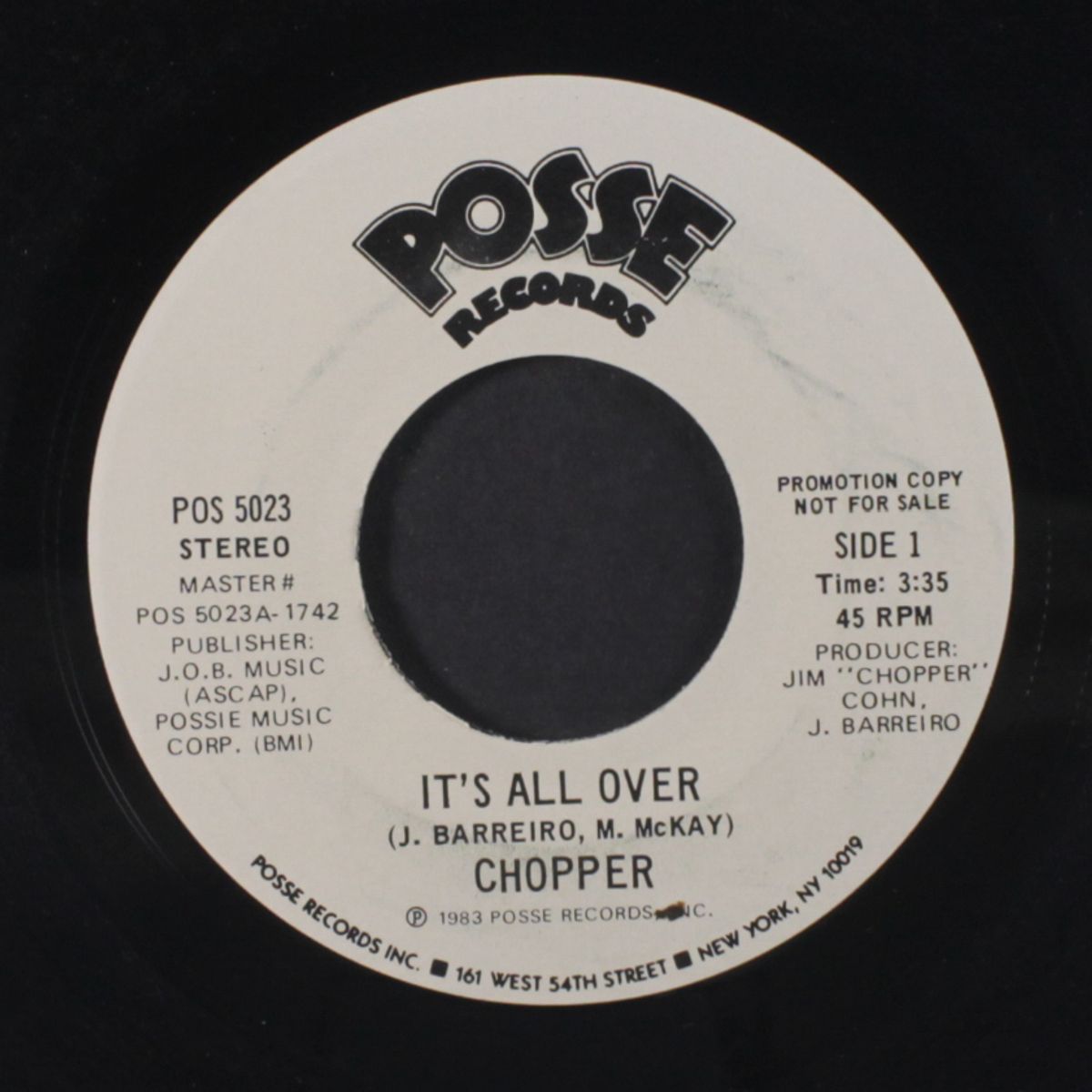 it's all over / same by CHOPPER