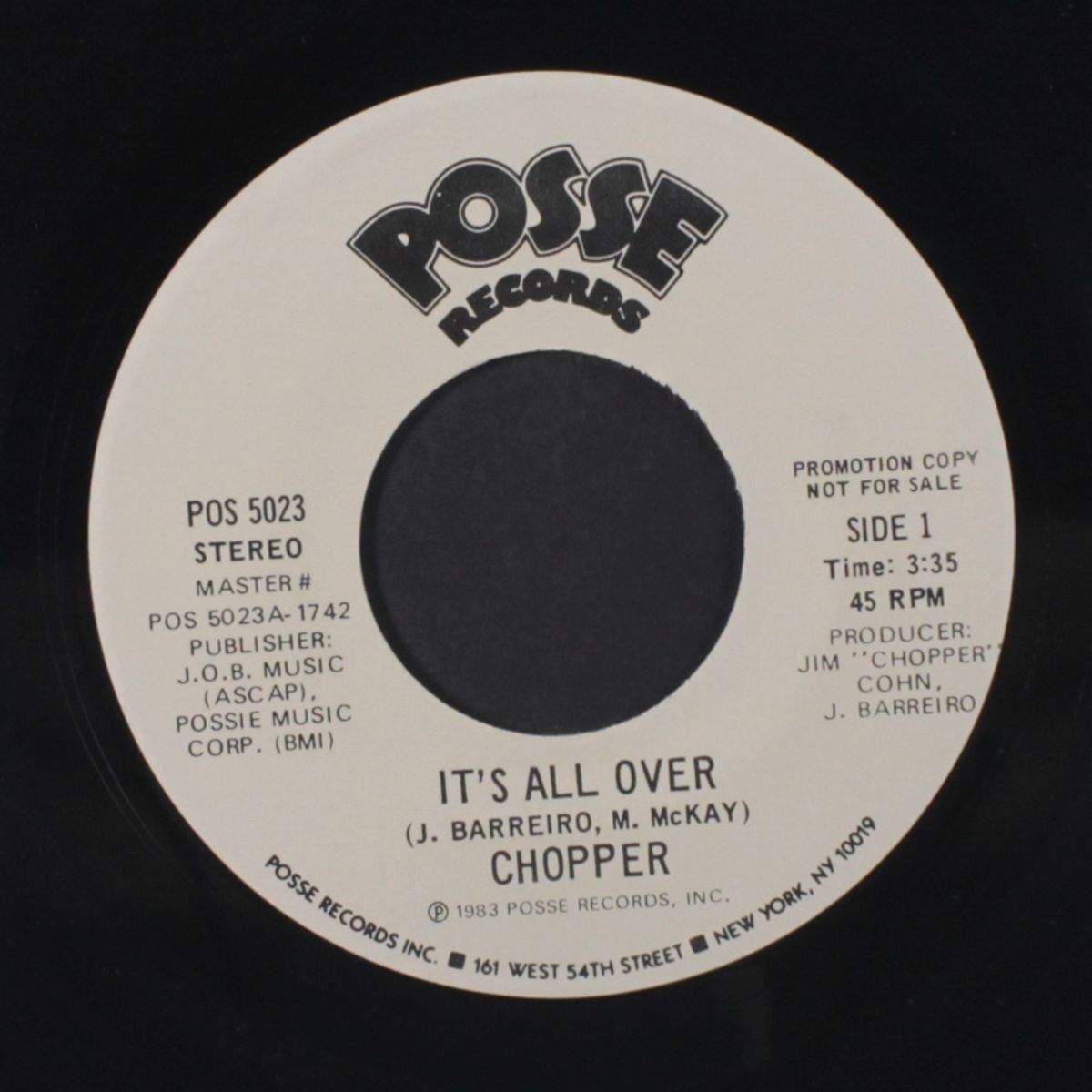 it's all over / same by CHOPPER