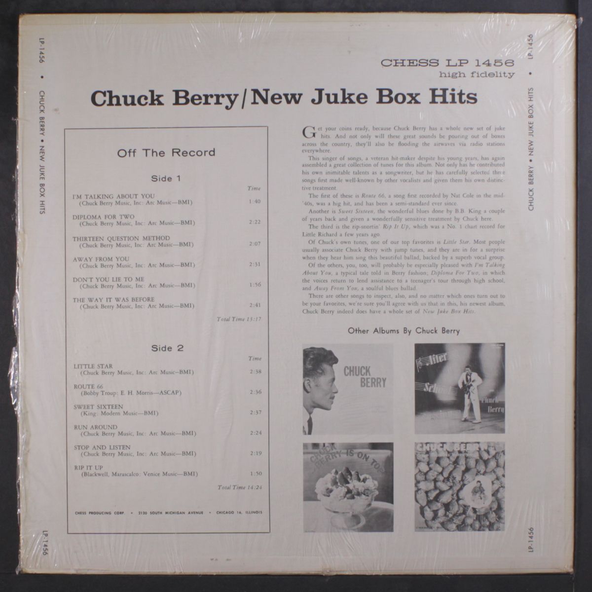 new juke box hits by CHUCK BERRY