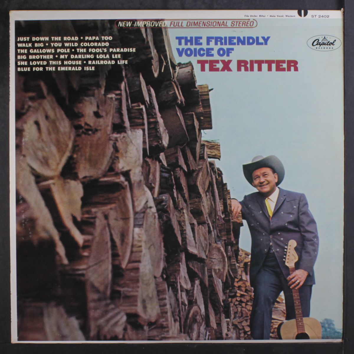 the friendly voice of by TEX RITTER