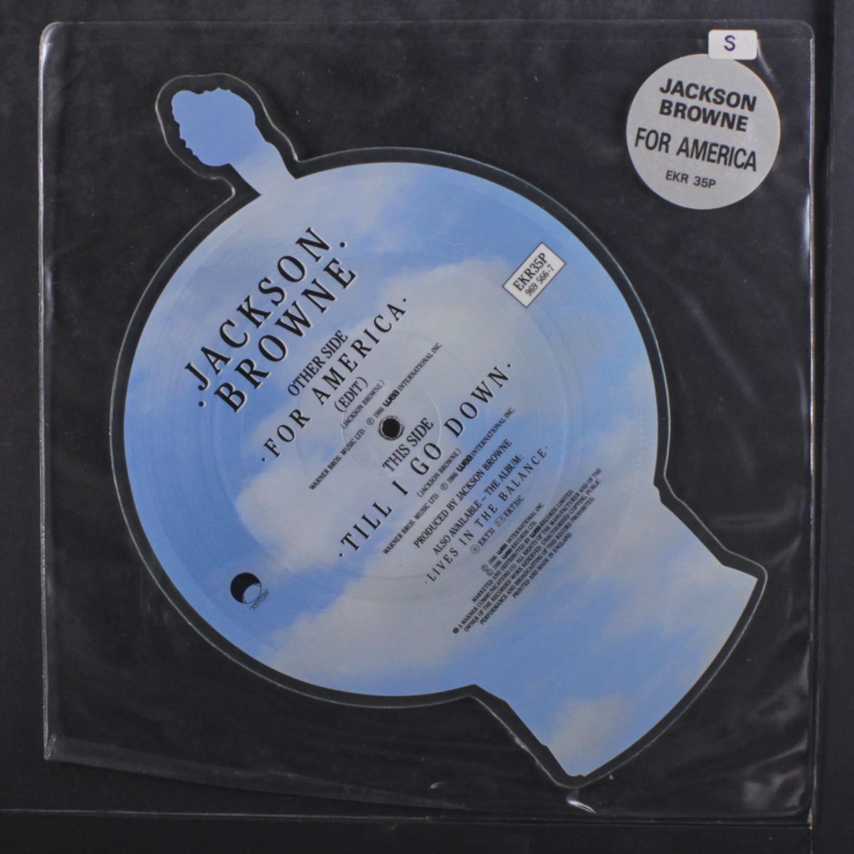 for america / till i go down by JACKSON BROWNE