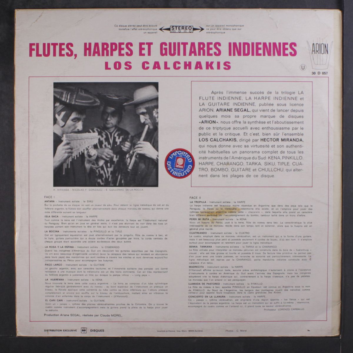 flutes, harpe et guitares indiennes by LOS CALCHAKIS