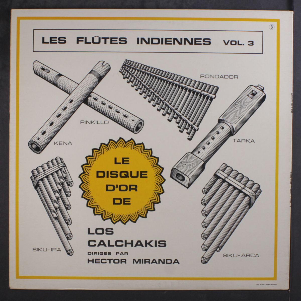les flutes indiennes, vol. 3 by LOS CALCHAKIS