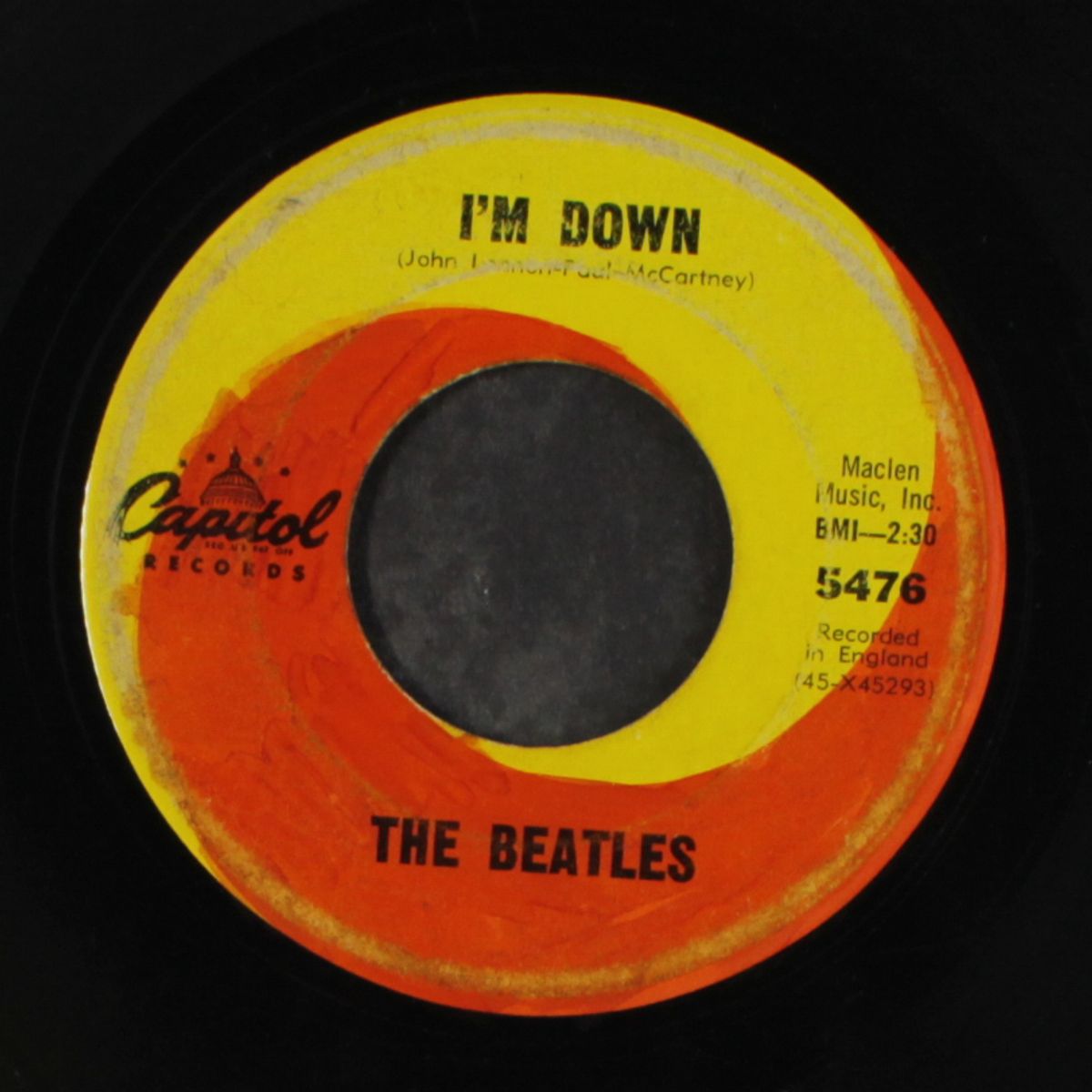 help! / i'm down by BEATLES