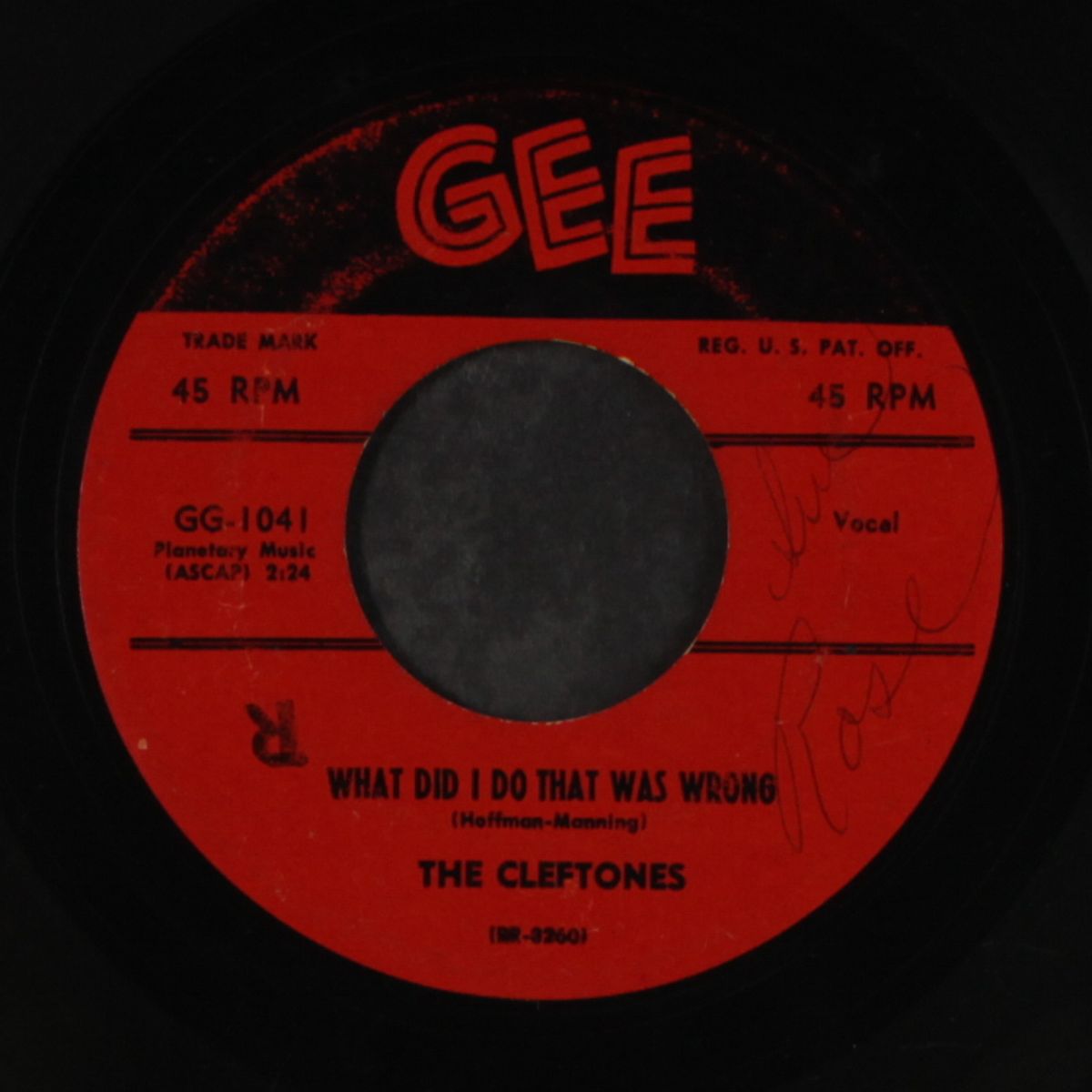 hey babe / what did i do that was wrong by CLEFTONES